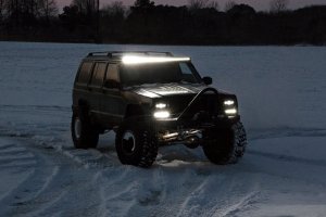 Jeep Cherokee Suspension Lift Kit - Rear - Rough Country - 4.5 Inch M1 with Rear AAL - '85-'01 Jeep Cherokee Suspension Lift Kit - Rear - Rough Country - 4.5 Inch M1 with Rear AAL - '85-'01